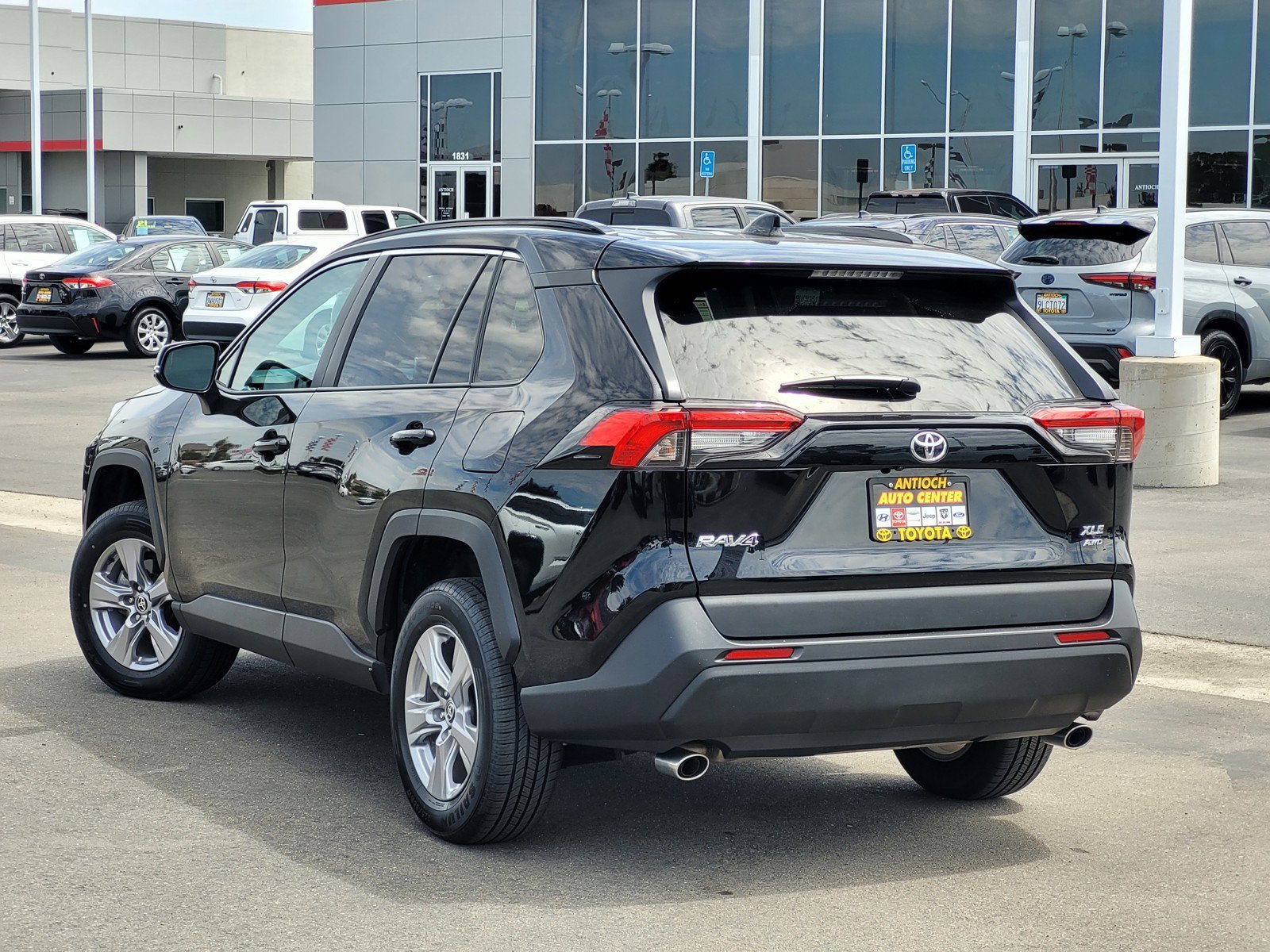 Certified Used 2025 Black Toyota XLE image 6