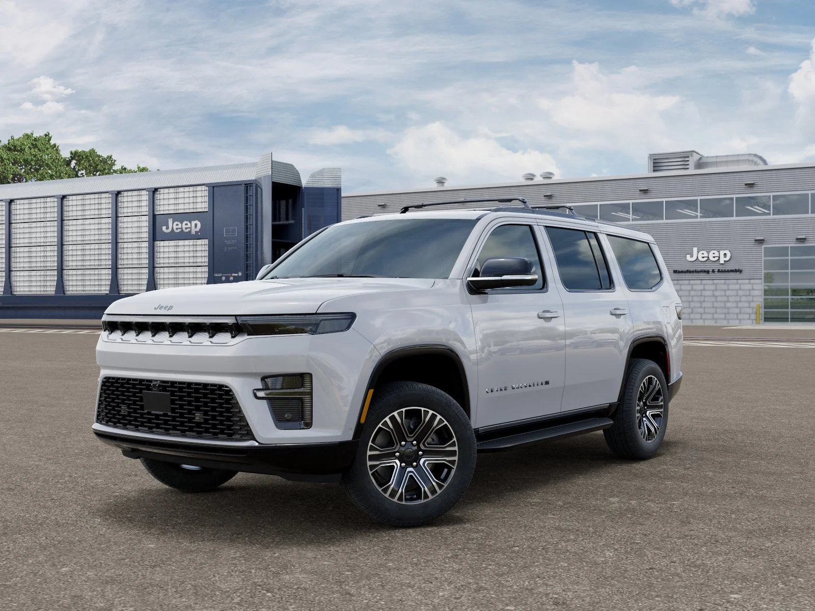 New 2026 Bright White Clearcoat Jeep Grand Wagoneer image 1