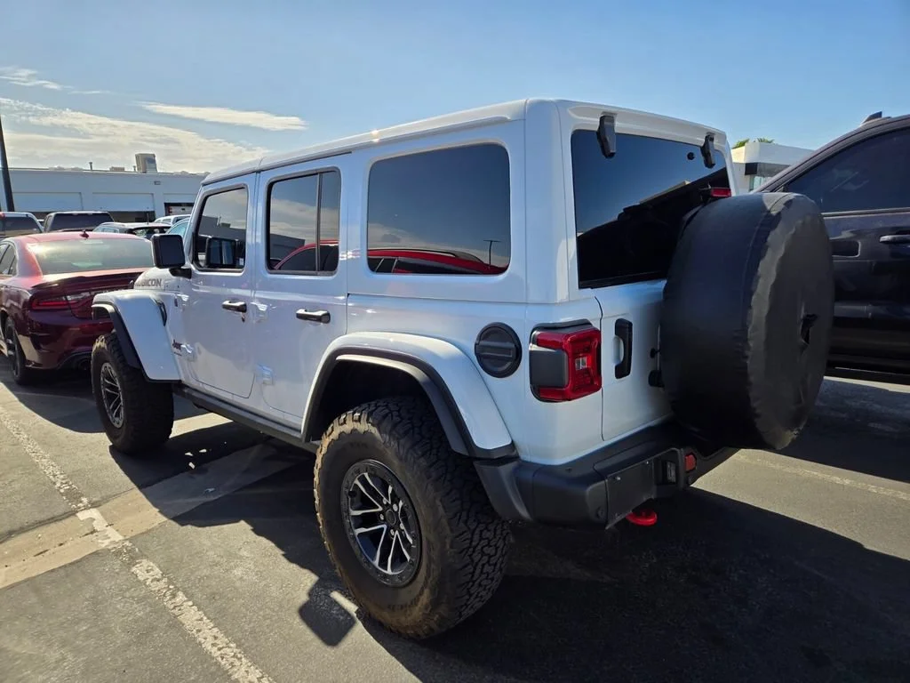 Used 2026 Bright White Clea Jeep Rubicon X image 2