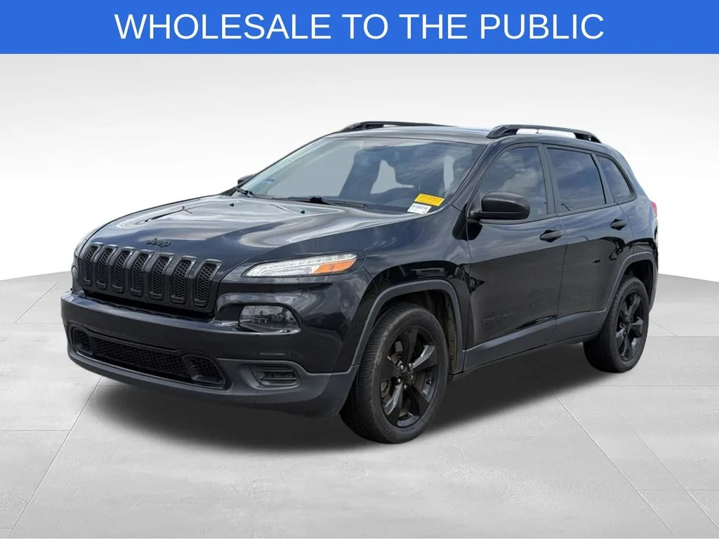 Used 2016 Black Jeep Altitude image 1