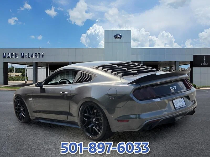 Used 2016 Magnetic Metallic FORD 2DR FASTBACK GT image 3
