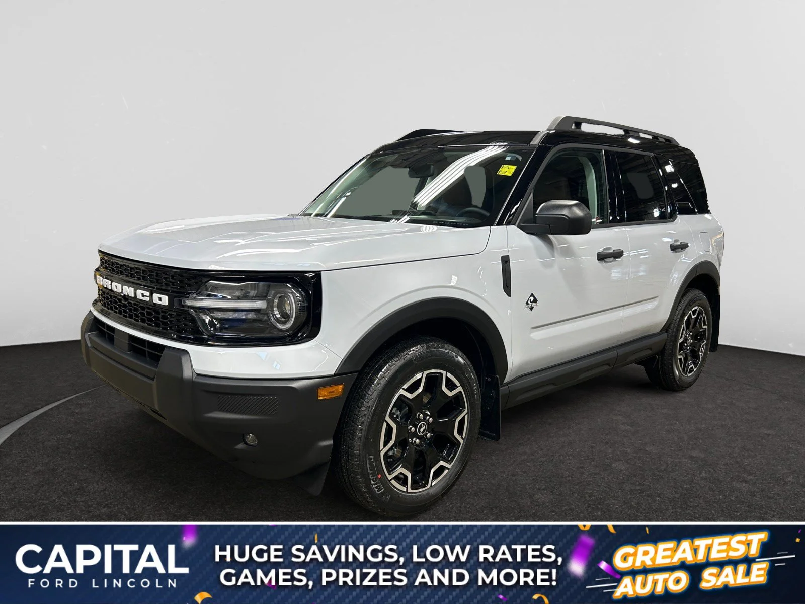 New 2026 Space White Metallic Ford Outer Banks image 1