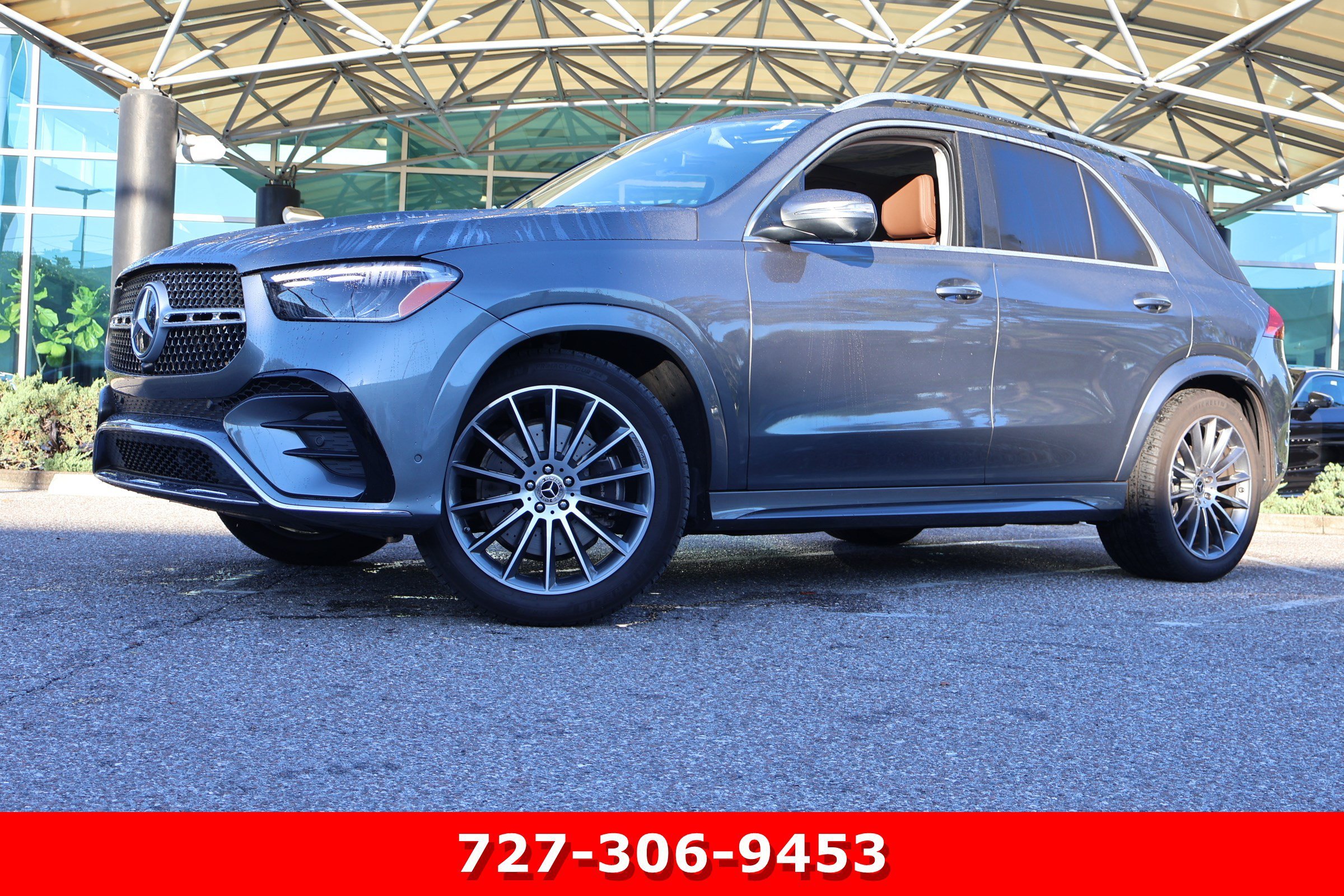 Certified Used 2024 Selenite Gray Metallic Mercedes-Benz GLE 350 image 1