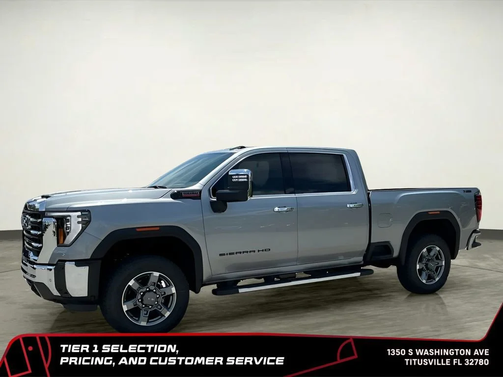 New 2026 Sterling Metallic GMC SLT image 3