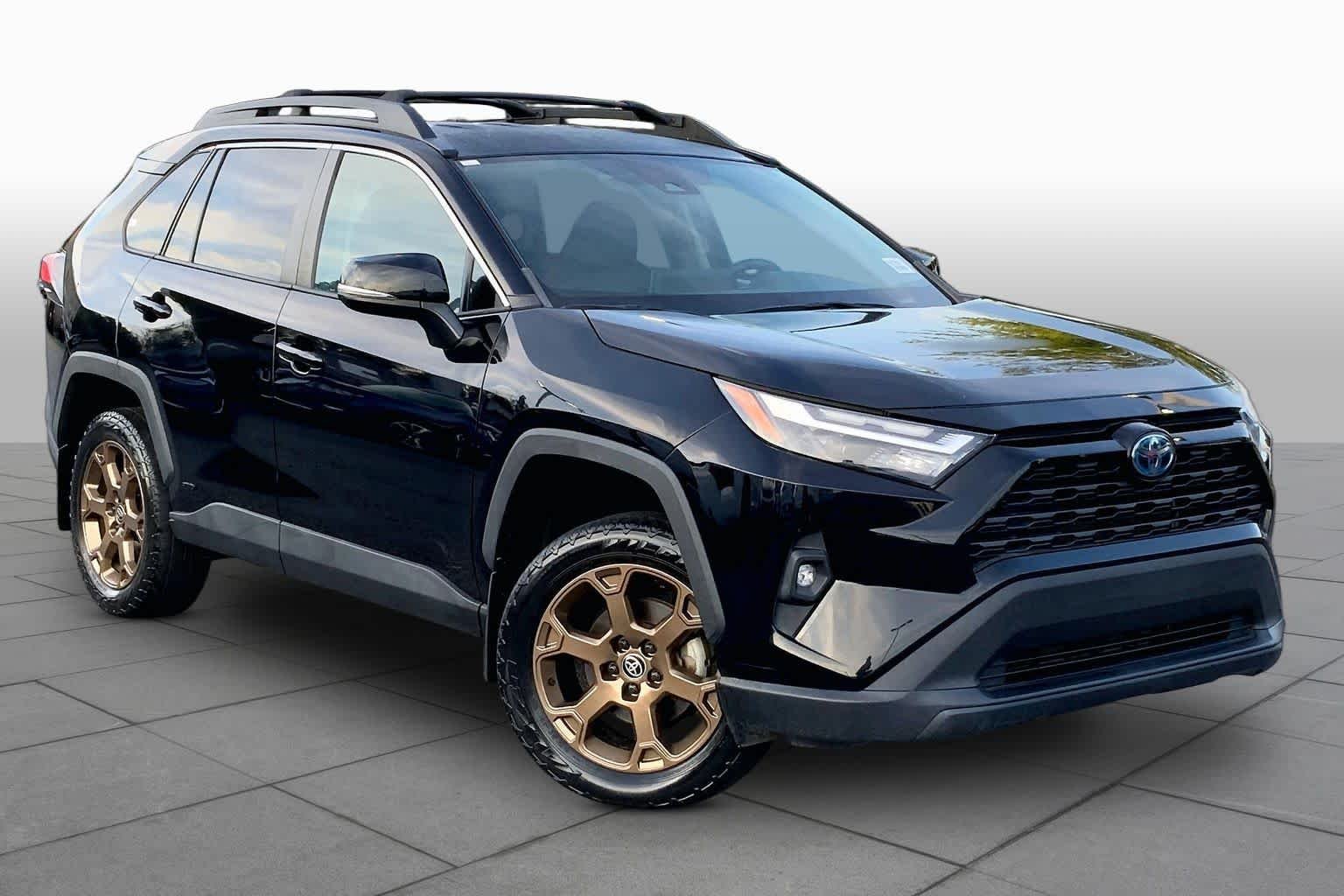 Used 2023 Midnight Black Metallic Toyota Hybrid Woodland image 3