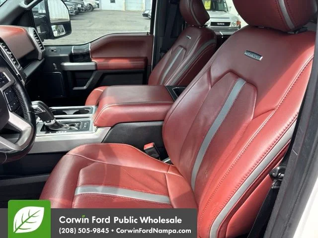 Used 2018 White Ford Platinum image 25