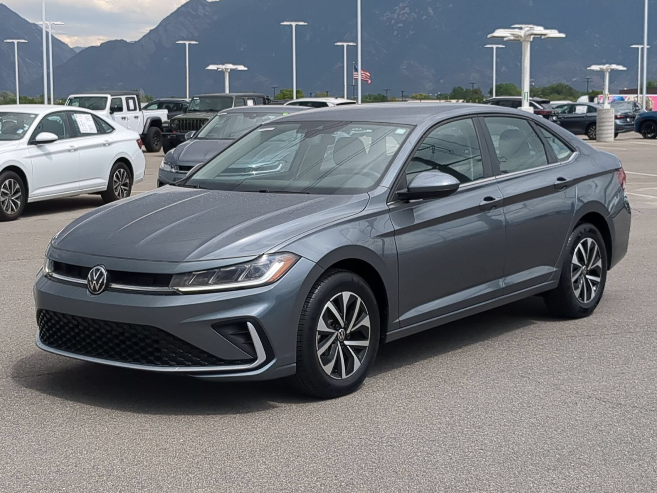 Used 2026 Platinum Gray Metallic Volkswagen S image 8