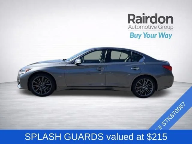 Used 2017 Graphite Shadow INFINITI Red Sport 400 image 4