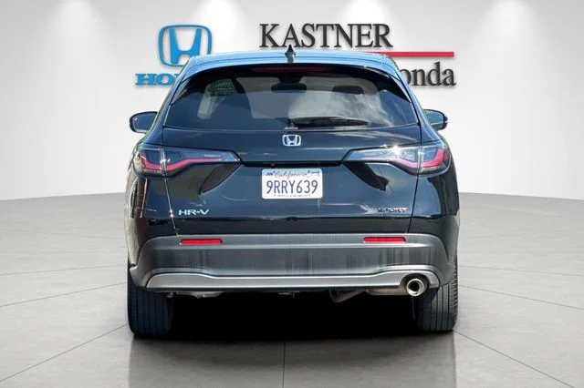 Certified Used 2025 Crystal Black Pearl Honda Sport image 5