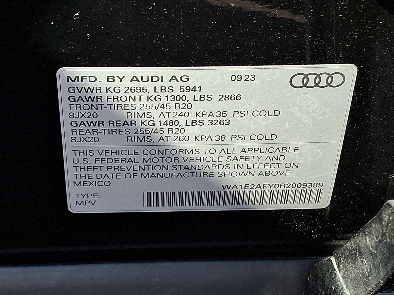 Used 2024 Mythos Black Metallic   0E0e Audi S line Premium Plus image 27