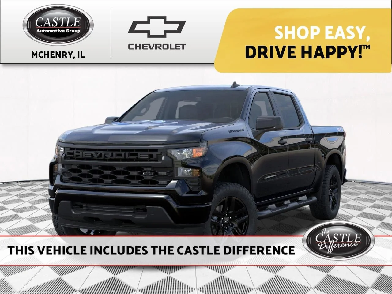 New 2026 Black Chevrolet Custom image 1