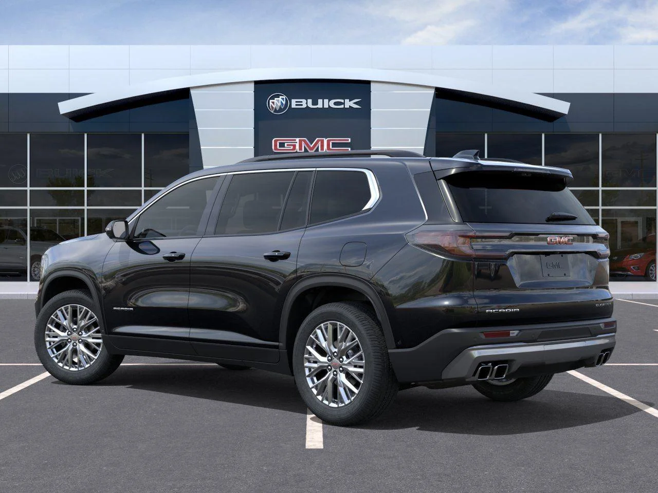 New 2026 Ebony Twilight Metallic GMC Elevation image 3
