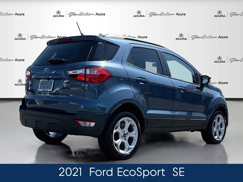 Used 2021 Blue Ford SE image 7