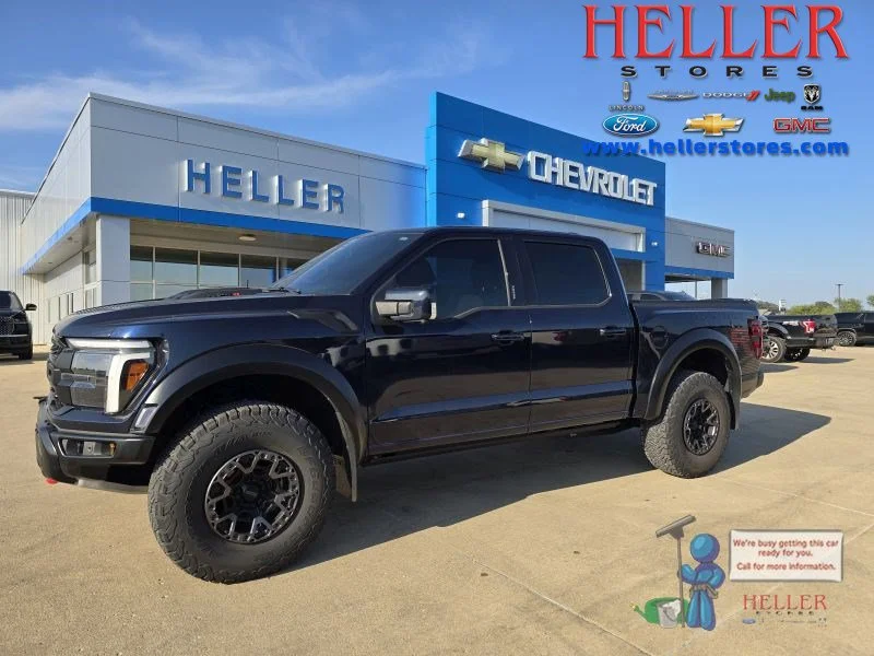 Used 2024 Blue Metallic Ford Raptor image 1