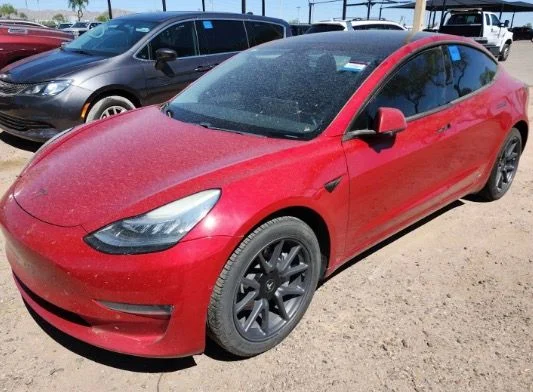 Used 2020 Red Tesla Long Range image 13