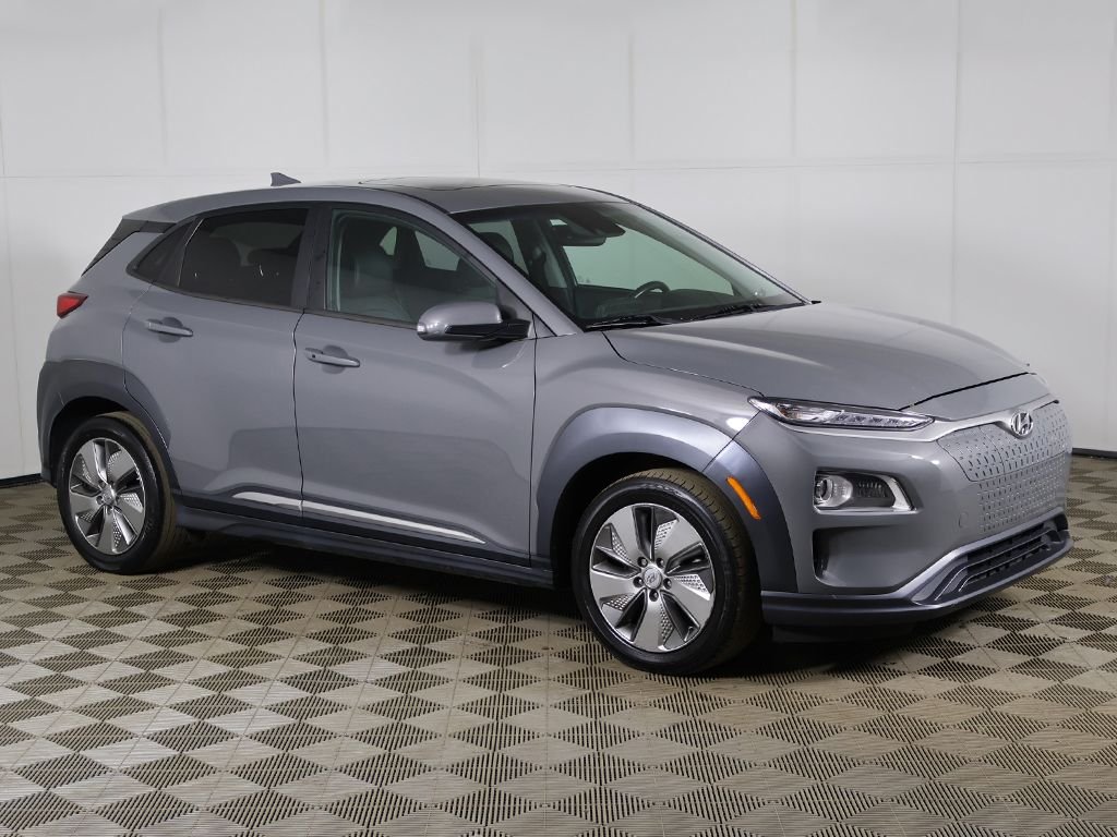 Used 2021 Hyundai Kona EV Limited with VIN KM8K33AG1MU127329 for sale in Ewing Township, NJ