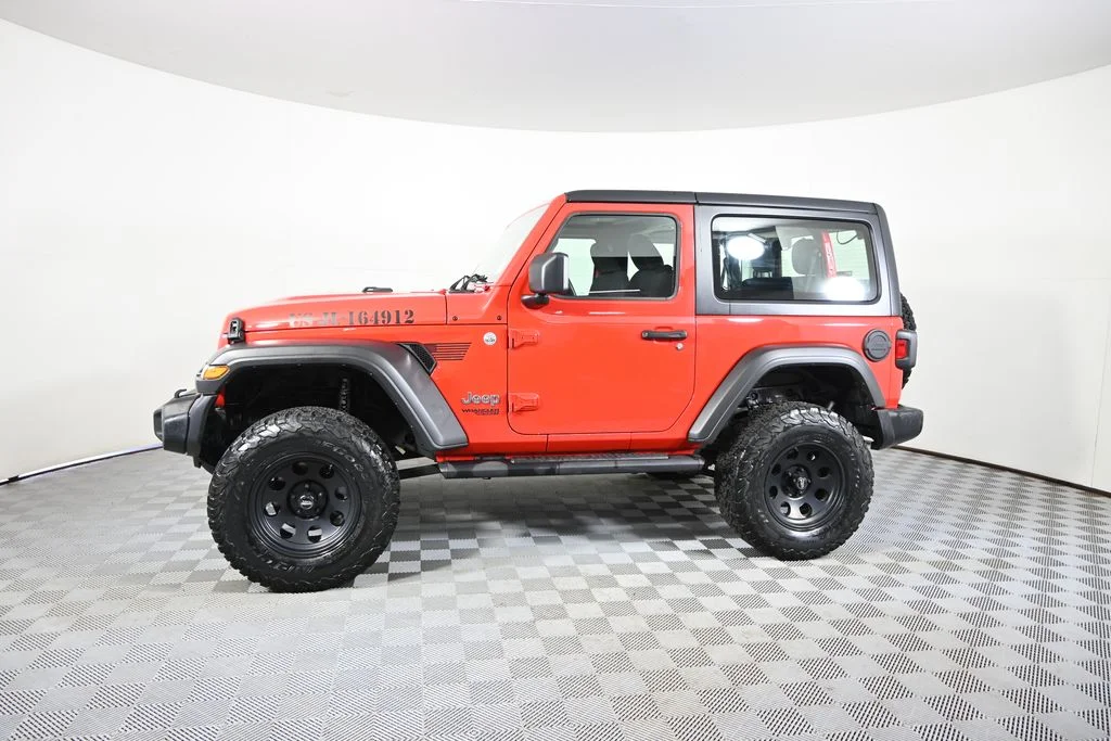 Used 2020 Jeep Wrangler Sport with VIN 1C4GJXAG3LW164912 for sale in Forest Lake, Minnesota