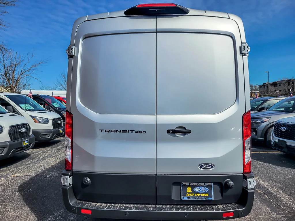 New 2026 Ingot Silver Metallic Ford Cargo Van image 8