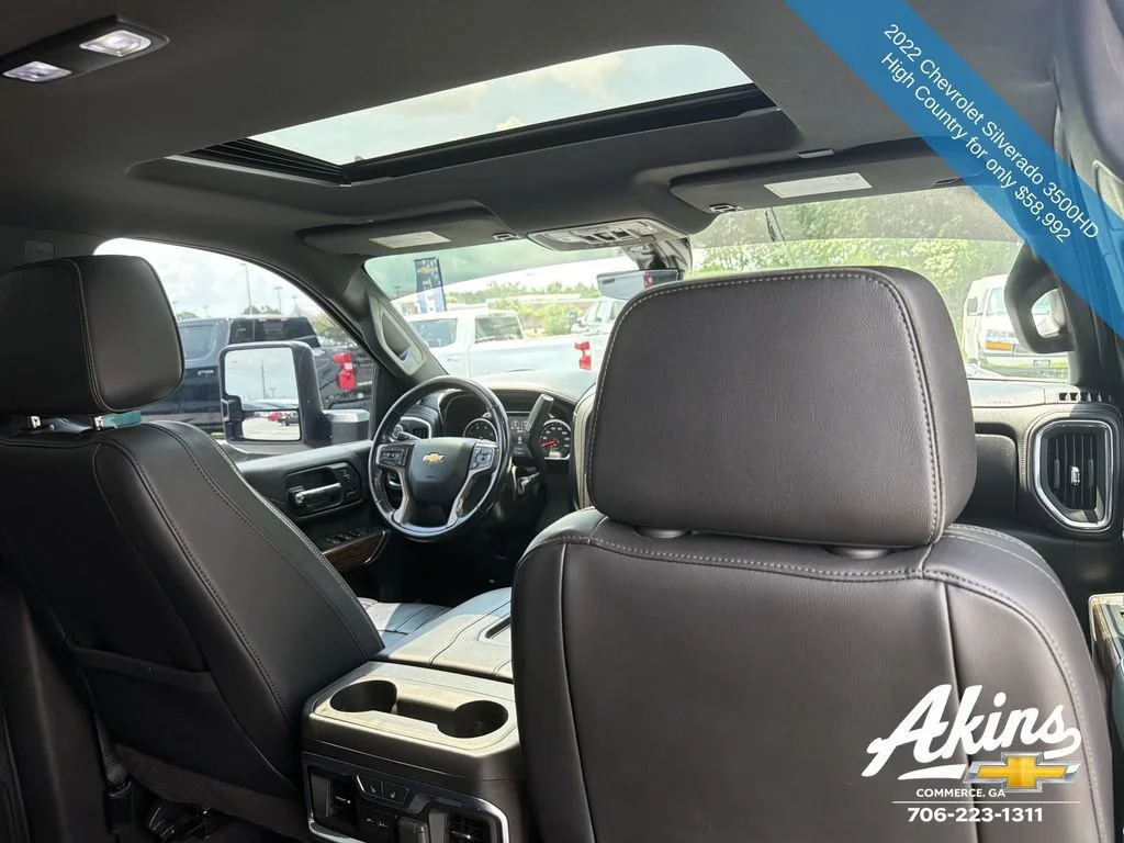 Used 2022 Black Chevrolet High Country DRW image 21