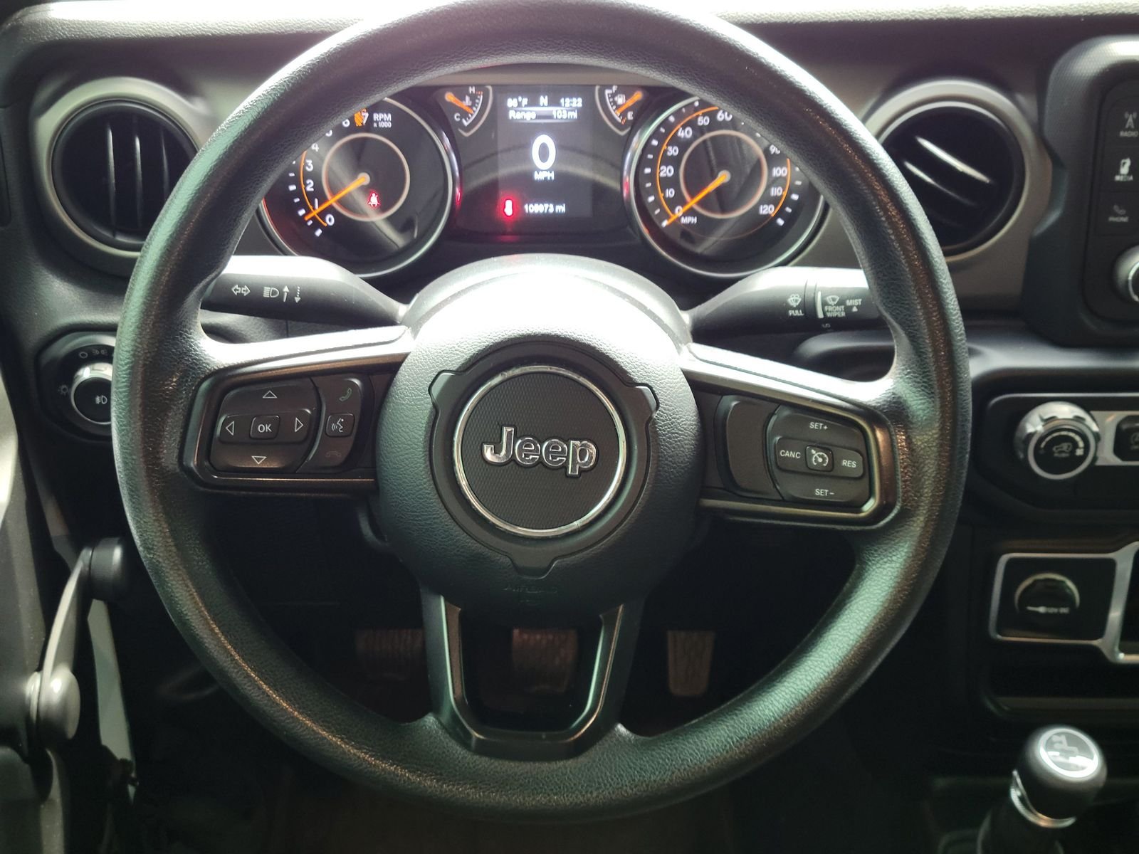 Used 2019 White Jeep Unlimited Sport image 28