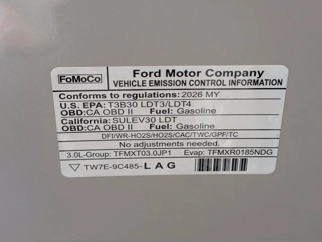 New 2026 Space White Metallic Ford ST image 56