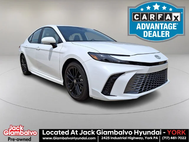Used 2025 White Toyota SE image 1