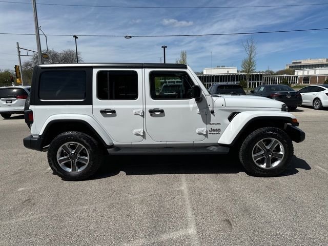 Used 2020 White Jeep Unlimited Sahara image 6