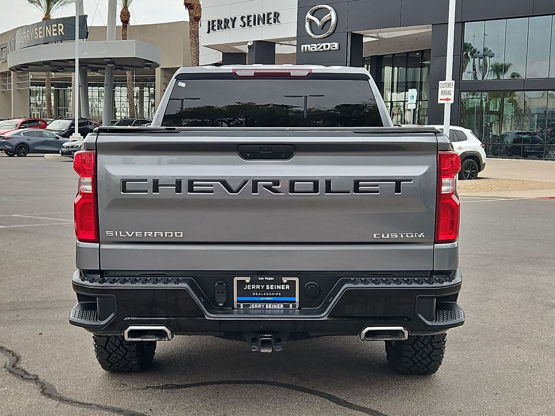 Used 2019 SATIN STEEL METALLIC Chevrolet Custom Trail Boss image 4