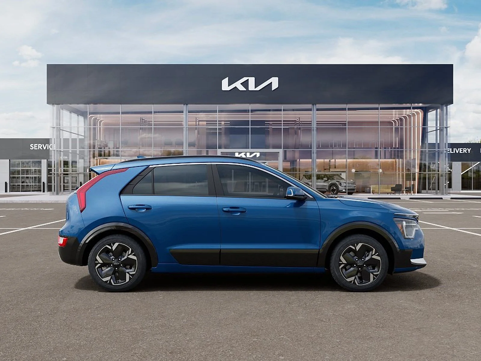 New 2026 Mineral Blue Kia WIND image 7