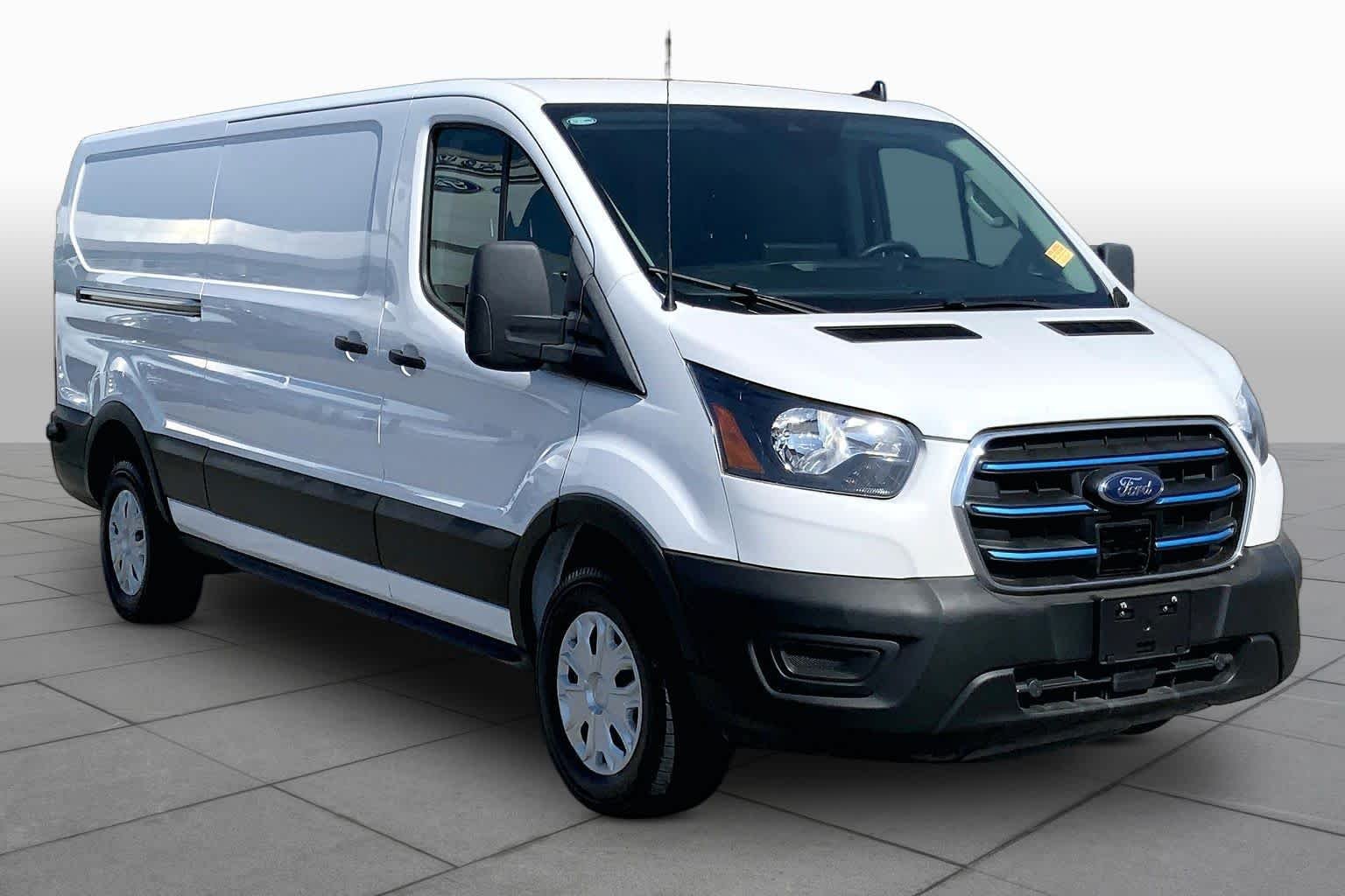 Used 2023 Ford E-Transit Cargo Van Base with VIN 1FTBW1YK3PKA72702 for sale in Arlington, TX