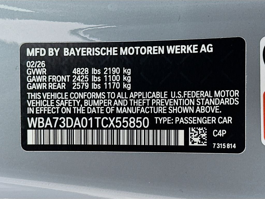 New 2026 Brooklyn Grey Metallic BMW M440i image 24