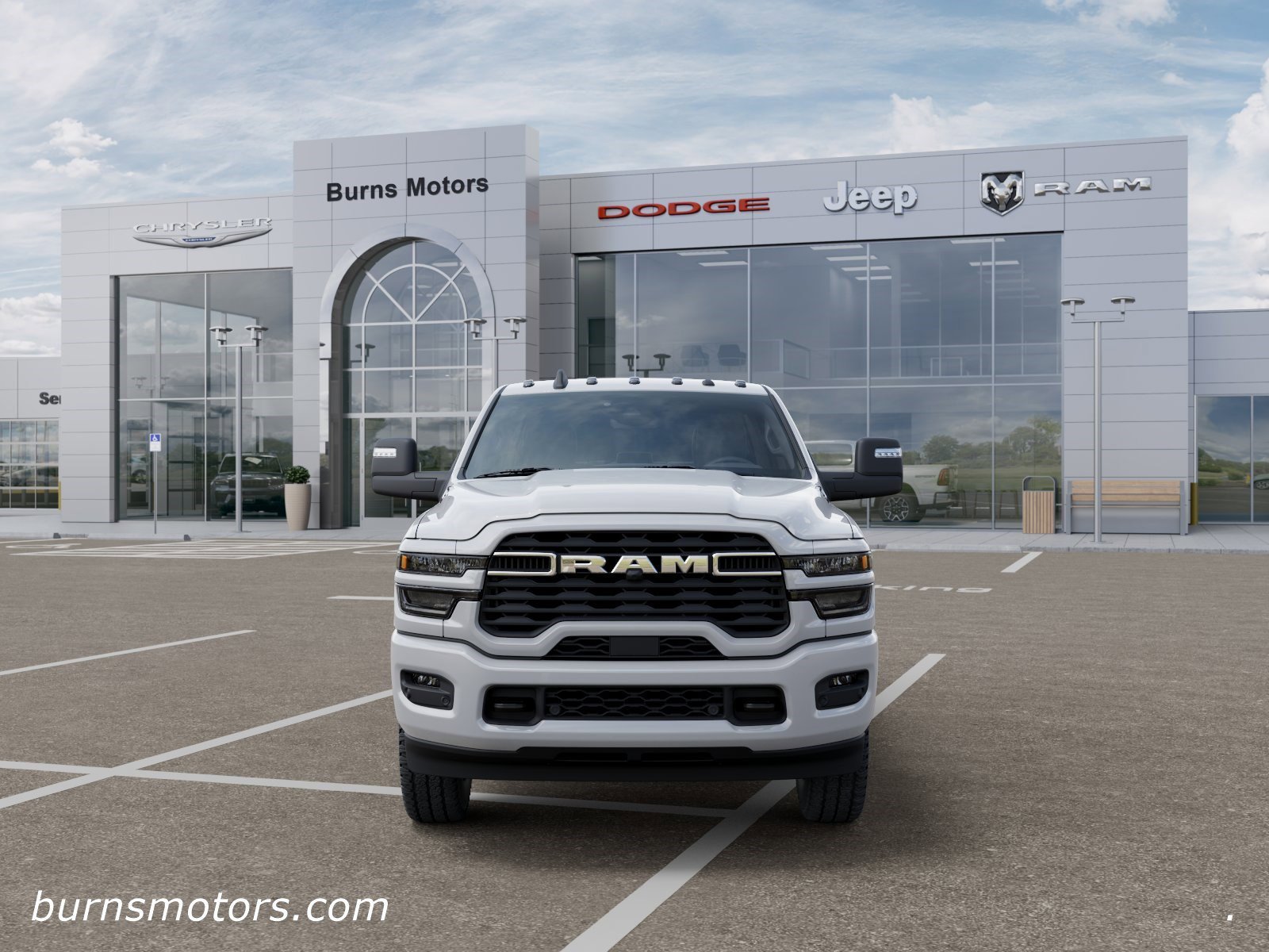 New 2026 Bright White Clear-Coat Exterior Paint RAM Lone Star image 6