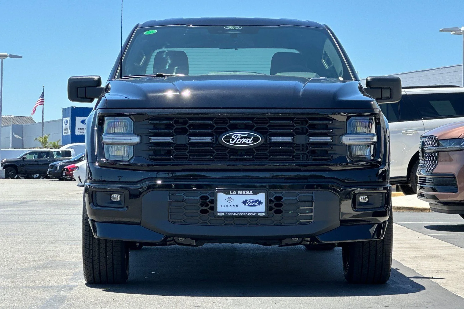 New 2026 Agate Black Metallic Ford STX® image 8