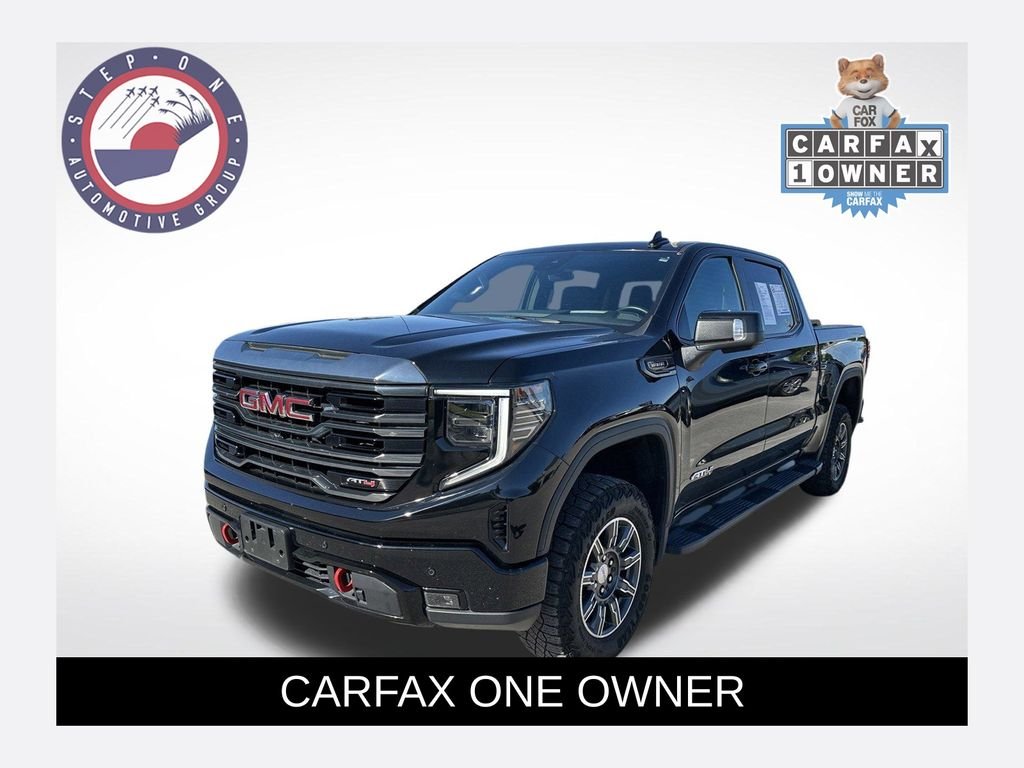Used 2024 Black GMC AT4 image 1