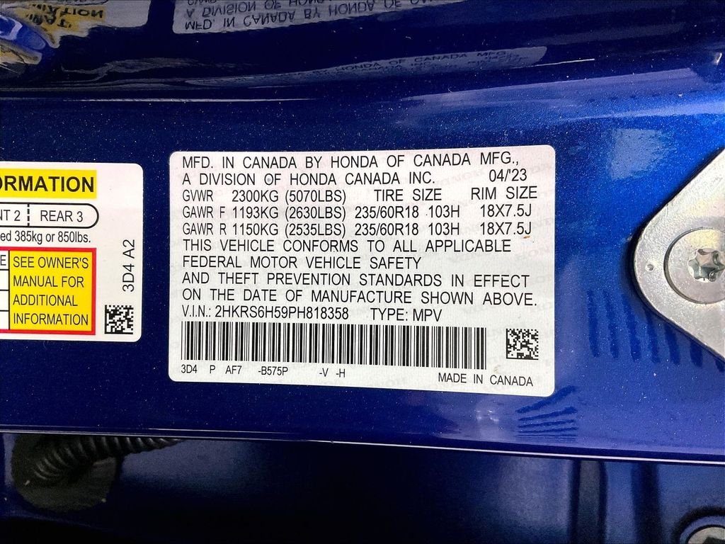 Used 2023 Blue Honda Sport image 35