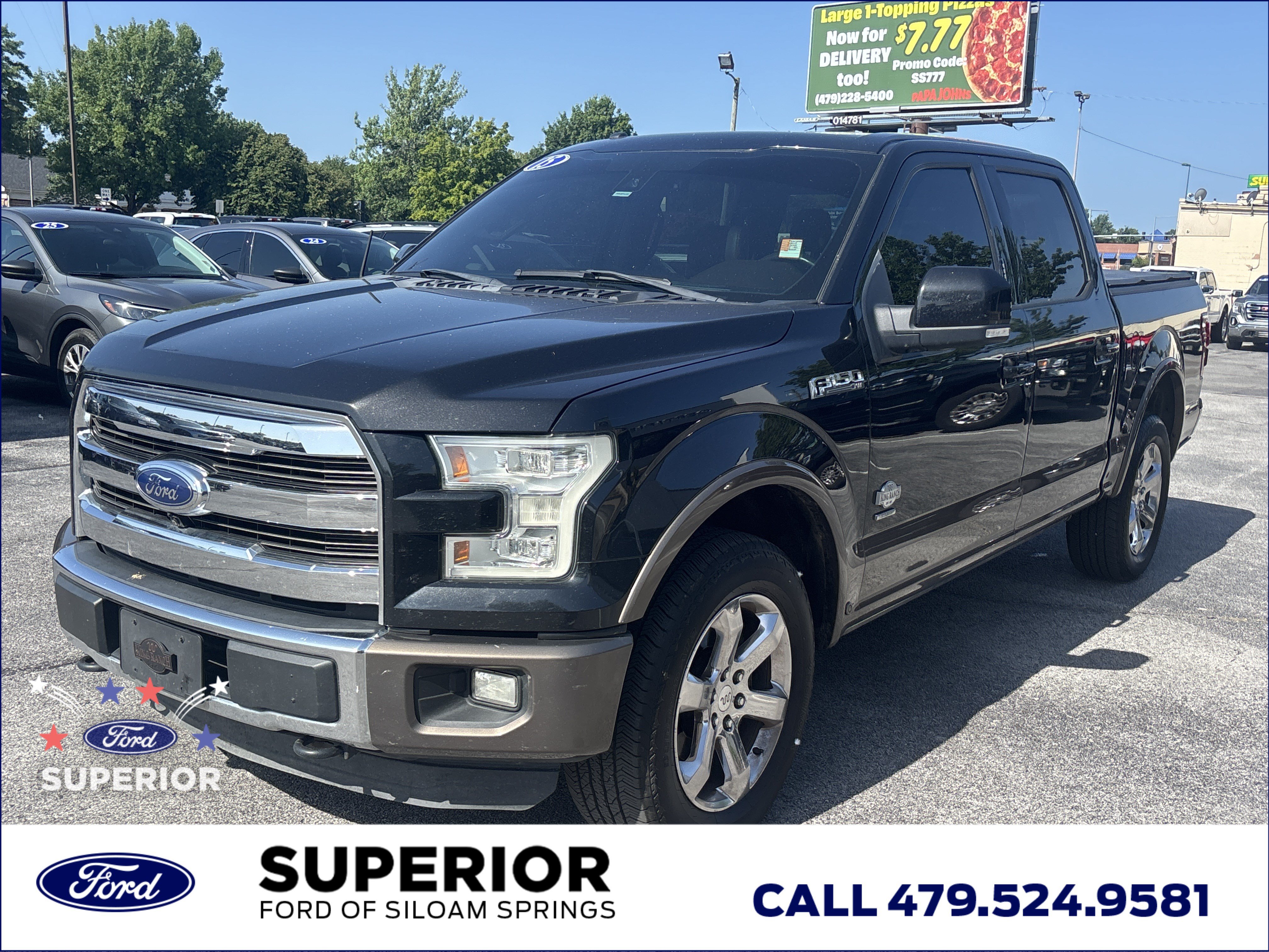 Used 2015 Tuxedo Black Metallic Ford King Ranch 4WD image 11