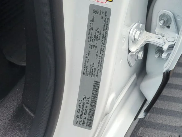 New 2026 Bright White Clear-Coat Exterior Paint RAM RHO image 26