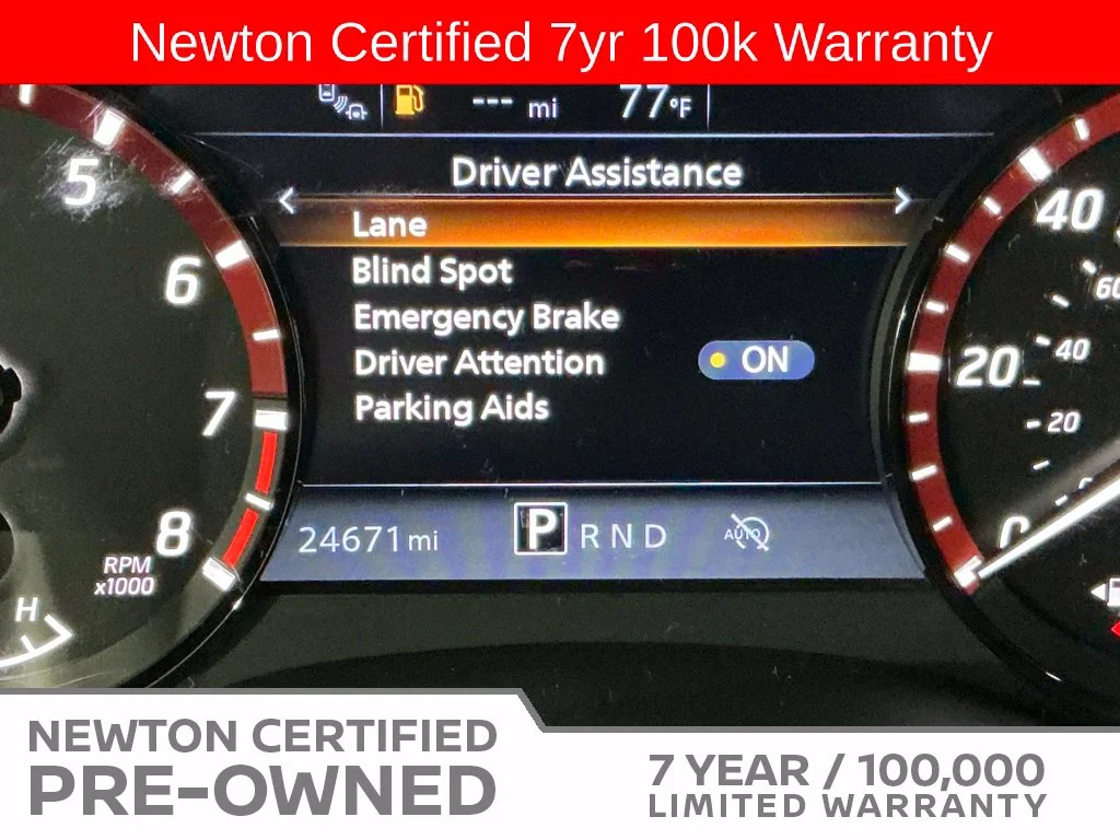 Certified Used 2025 Afterburn Orange Nissan PRO-X image 28