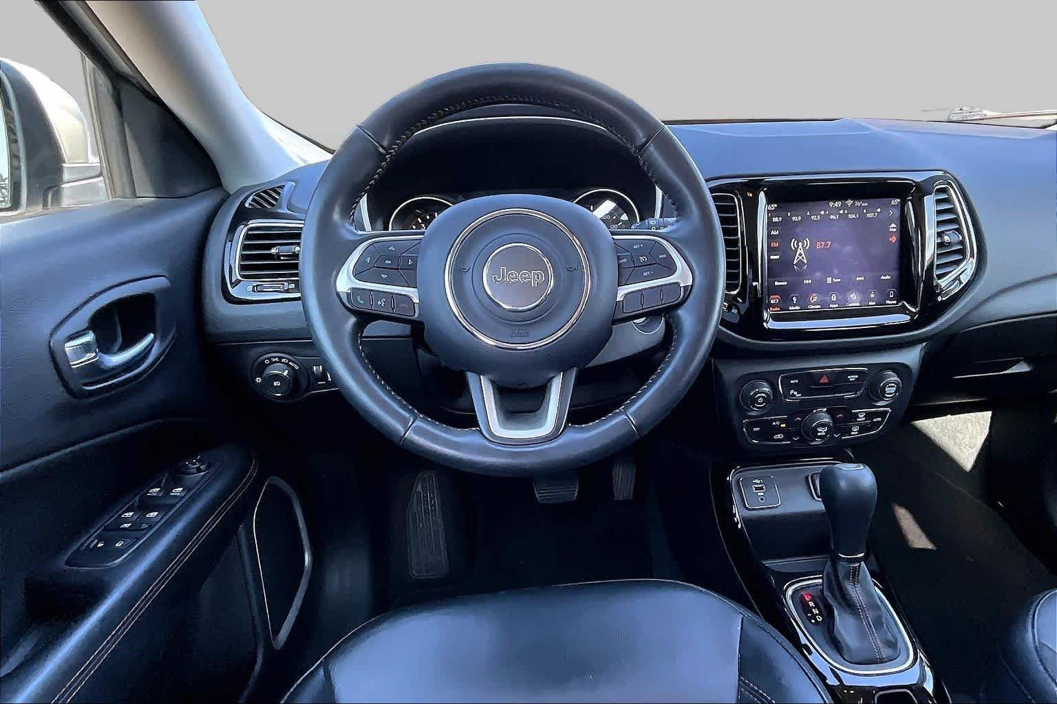 Used 2019 White Clearcoat Jeep Limited image 6