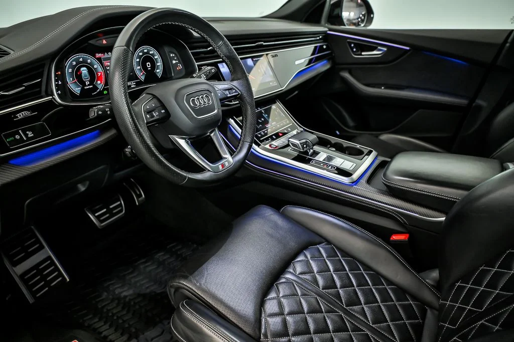 Used 2024 Red Audi 4.0T Premium Plus image 12