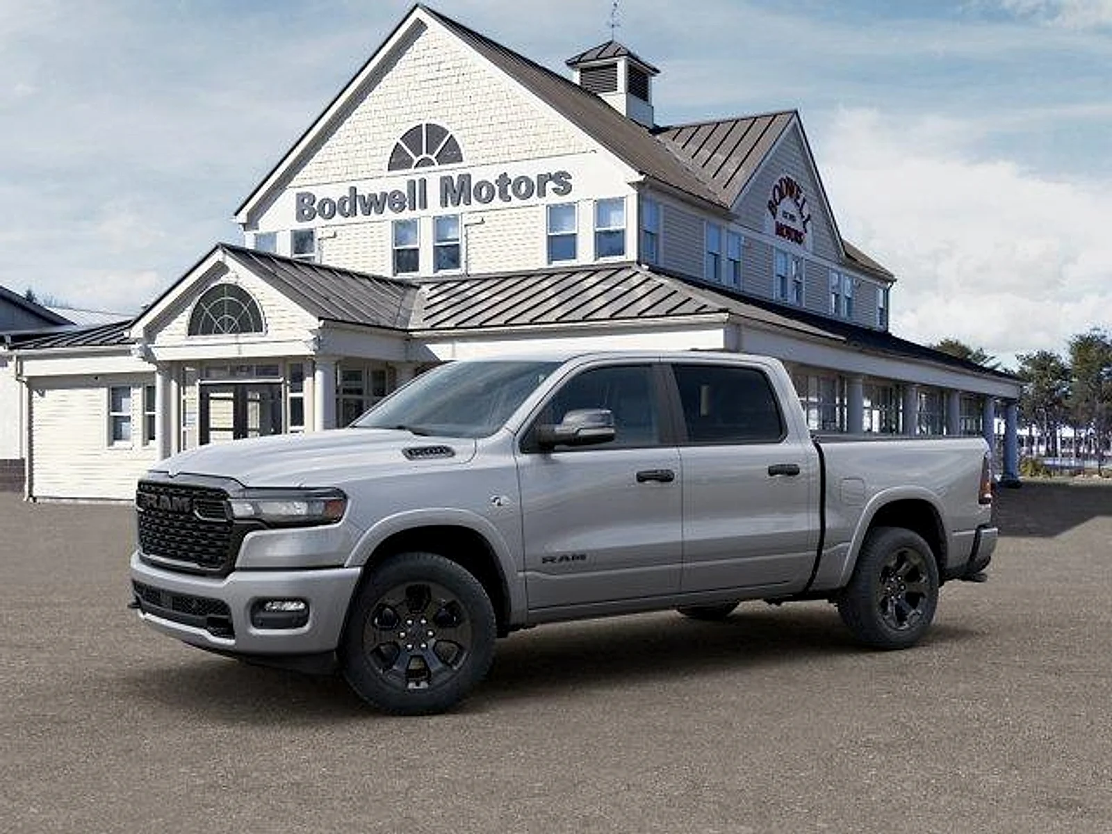 New 2026 Billet Silver Metallic Clearcoat RAM Big Horn Crew Cab 4x4 5