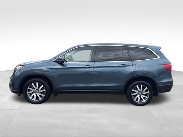 Used 2021 Blue Honda EX-L image 4
