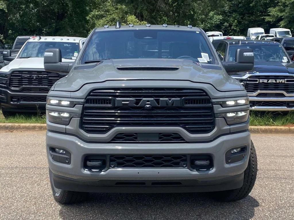 New 2026 Ceramic Gray Clear-Coat Exterior Paint RAM Laramie image 2