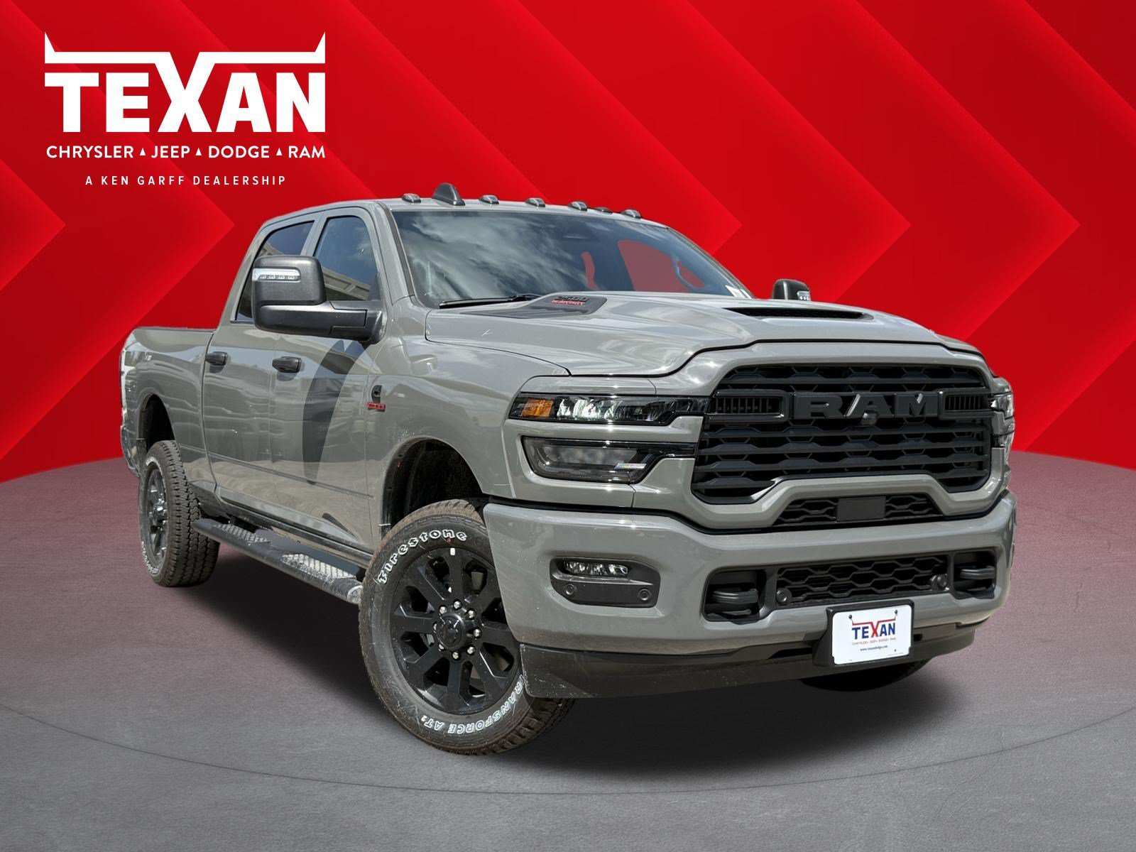 New 2026 Ceramic Gray Clear-Coat Exterior Paint RAM Black Express image 1