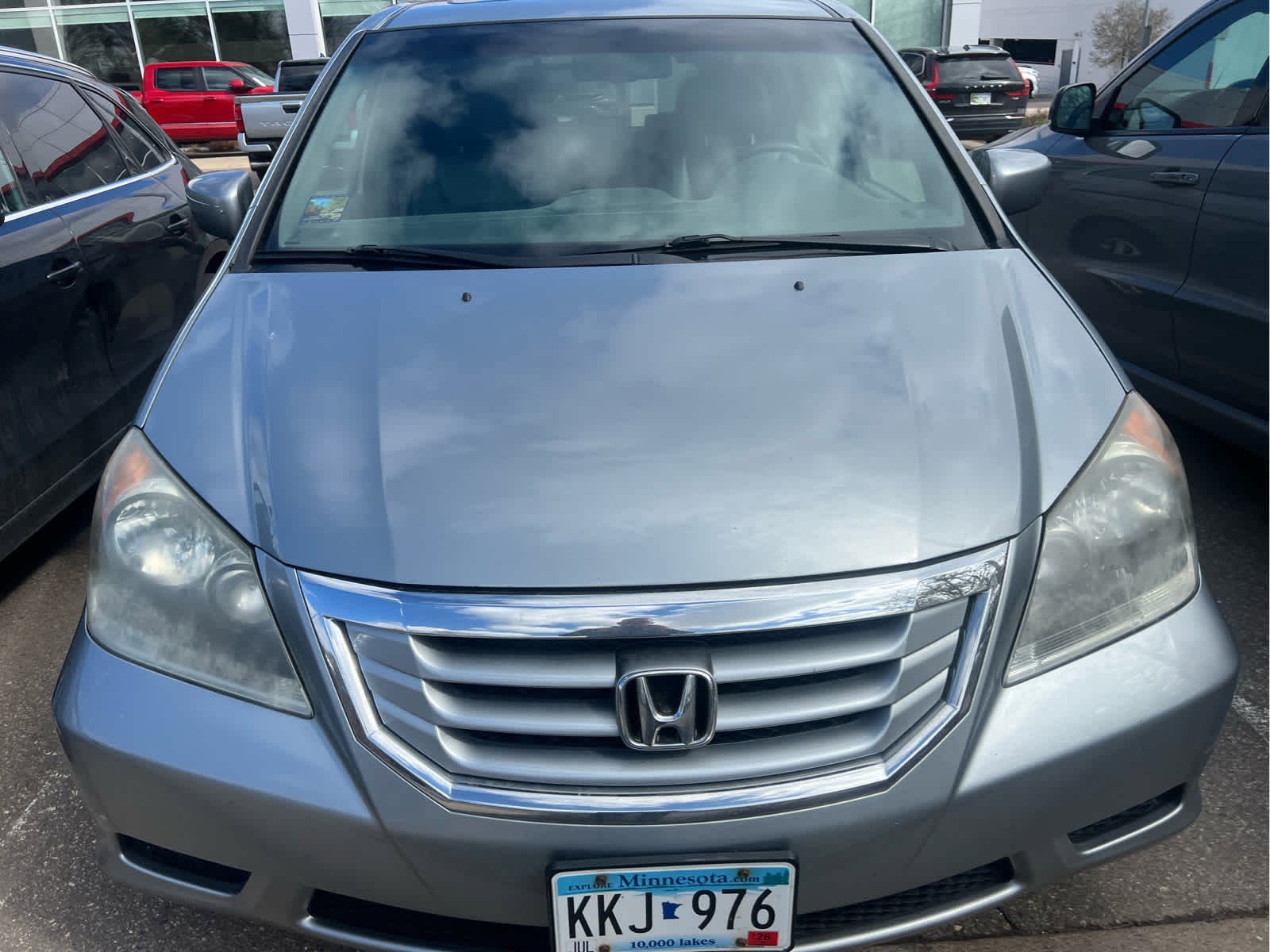 Used 2010 Honda Odyssey EX-L with VIN 5FNRL3H62AB107143 for sale in Golden Valley, Minnesota
