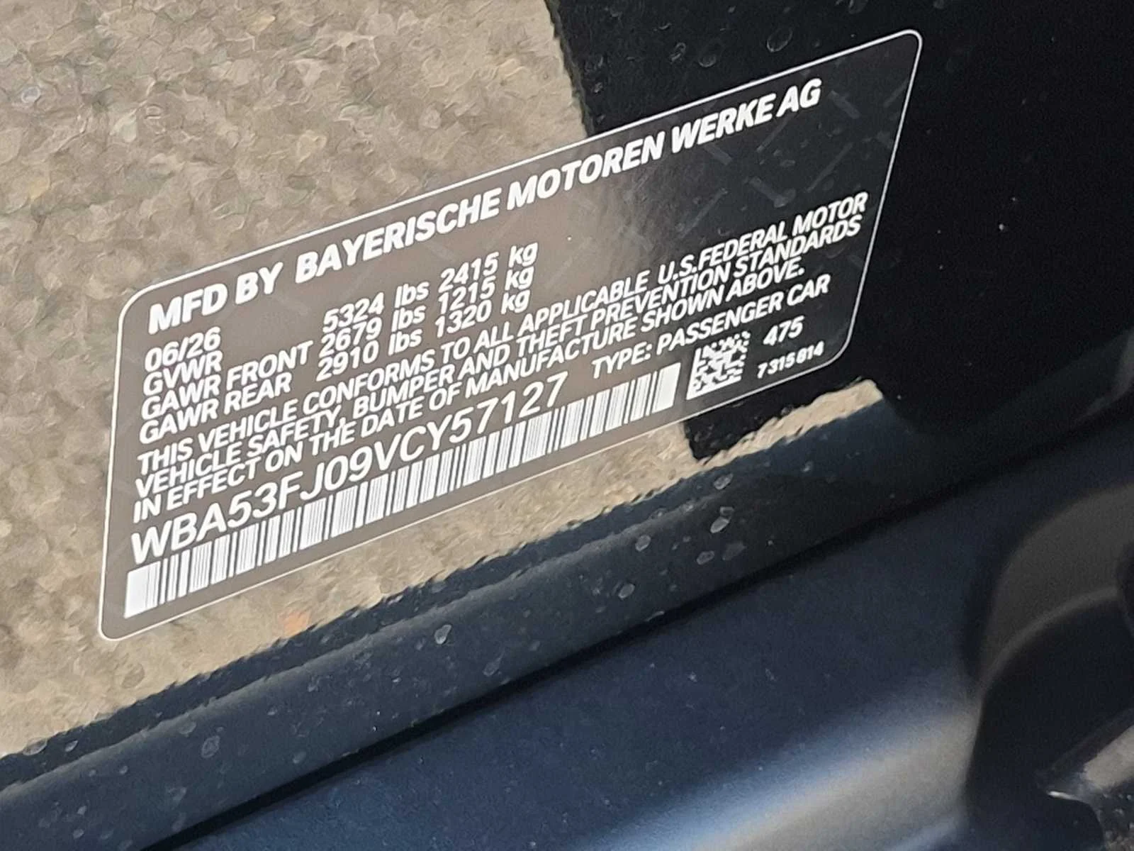 New 2027 Black Sapphire Metallic BMW 530i xDrive image 40