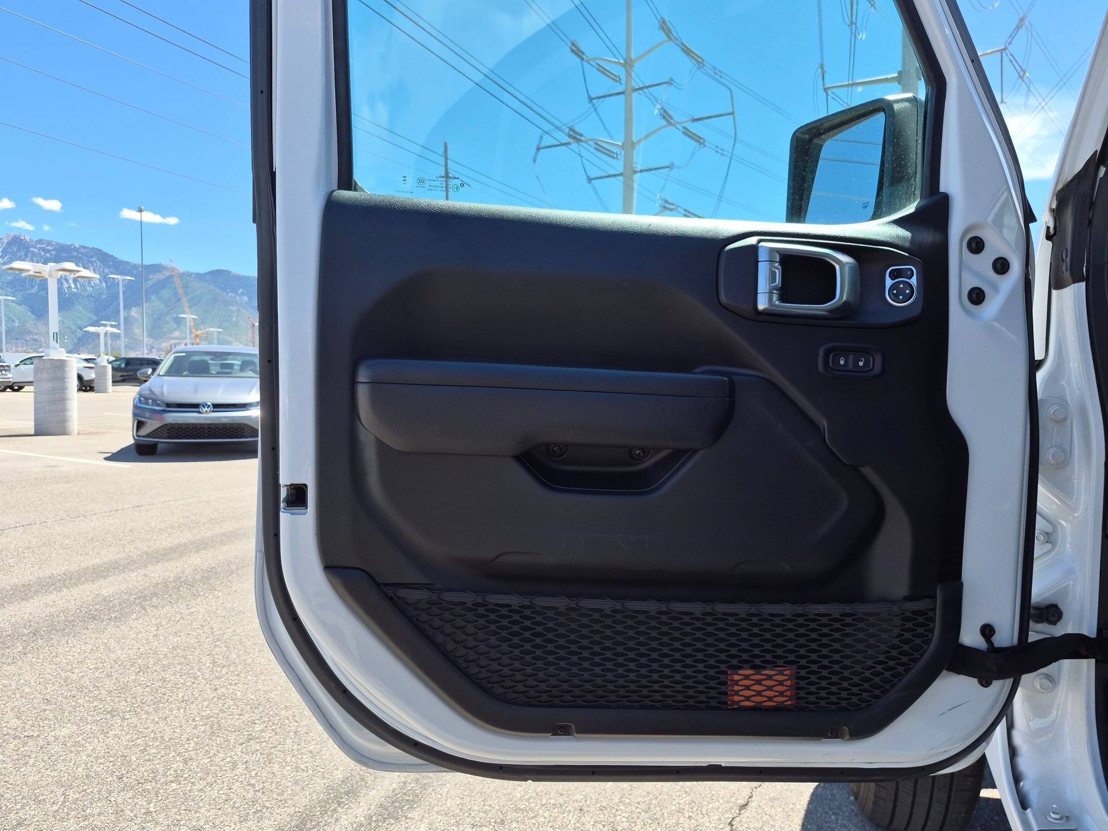Used 2024 Bright White Clearcoat Jeep Sport S image 12
