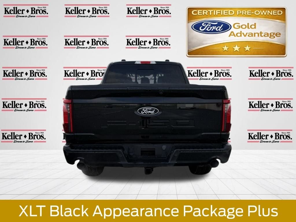Certified Used 2024 Black Metallic Ford XLT image 7