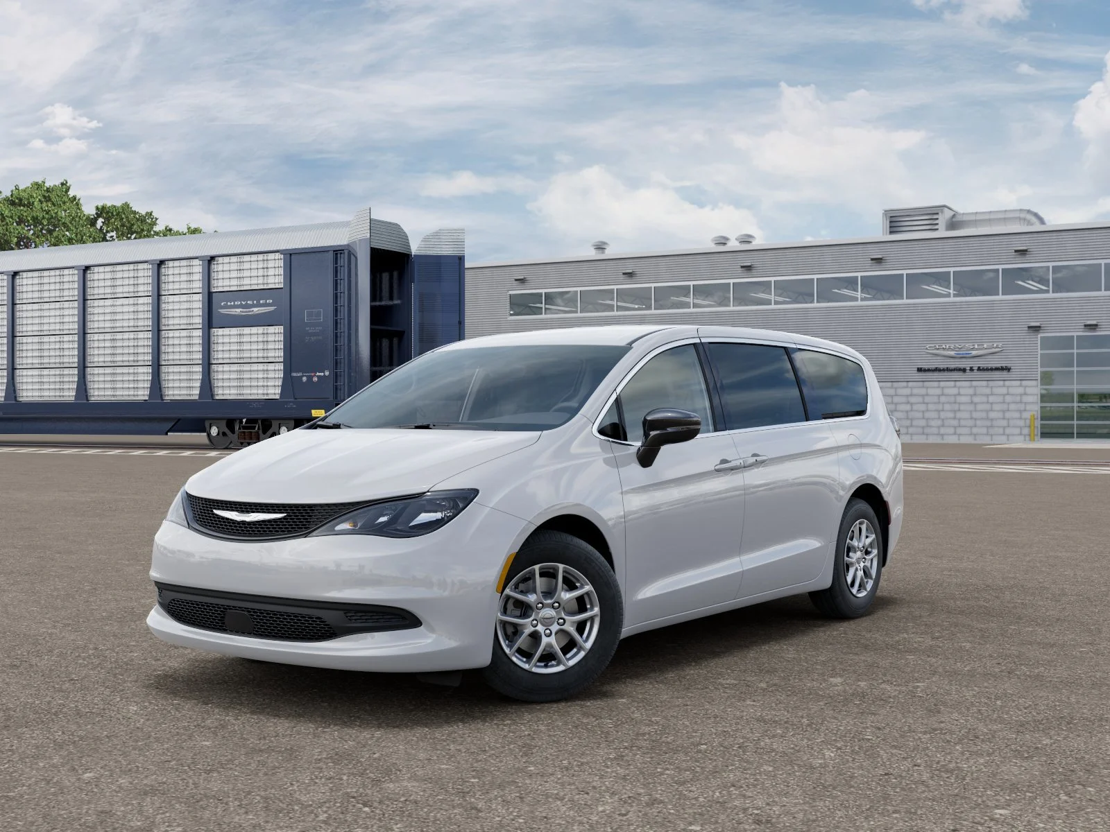 New 2026 Bright White Clearcoat Chrysler LX image 1