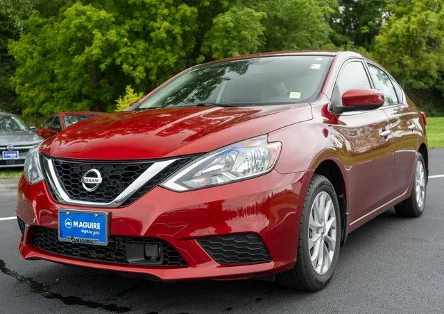 Used 2019 Red Nissan SV image 2